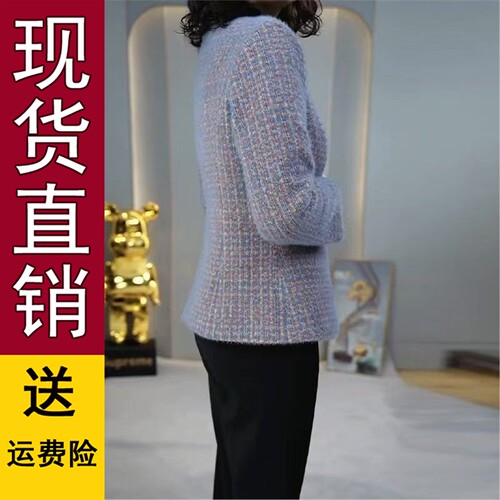 直播修身显瘦妈装短外套20