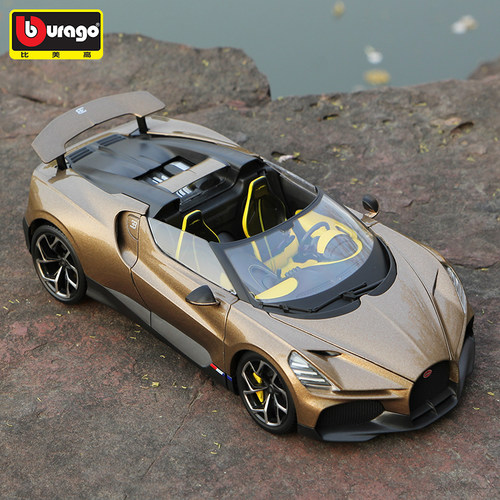 118布加迪敞篷跑车黑金Mistral