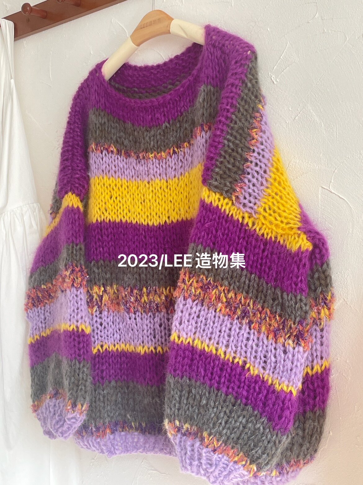 灯笼袖套头宽松显瘦百搭手工毛衣