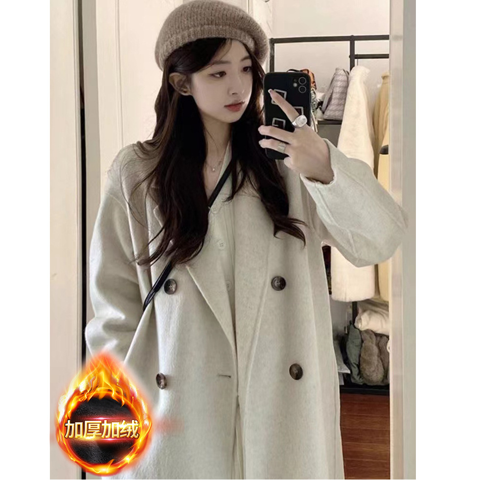 高级感毛呢外套女2025新款