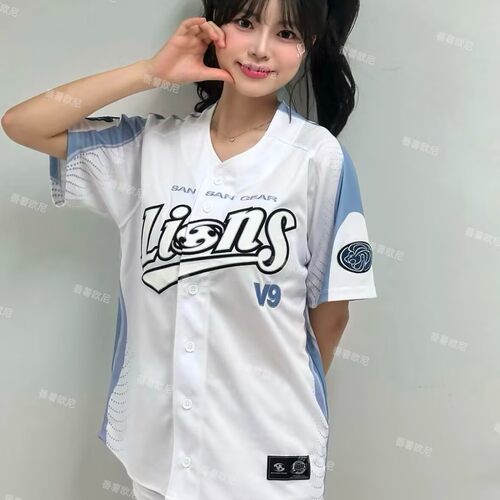 美式复古宽松运动棒球服短袖T恤