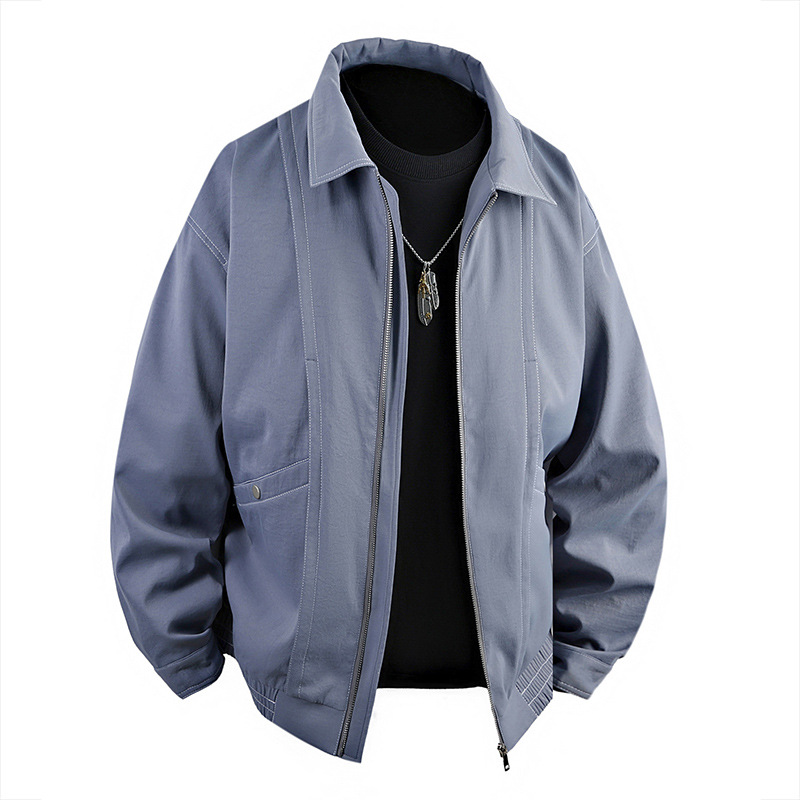 石狮市浪印户外宽松外套防风冲锋风衣春秋潮牌薄款美式运动高级感