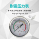 压力表轴向YN60Z耐震压力表 上海减压器厂压力表 0.1mpa到60mpa