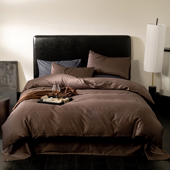 100支高密度新疆长绒棉四件套纯棉全棉2024新款床单被套高端家纺3