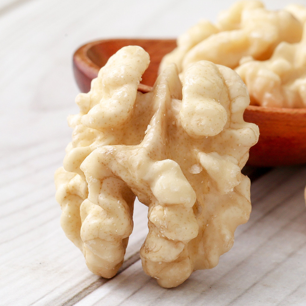 去皮核桃仁原味新鲜脱衣烘焙生熟大核桃仁肉新货500g零食坚果