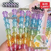 猫爪积木下蛋笔小学生免削子弹头铅笔可换笔头HB幼儿园拼接铅笔