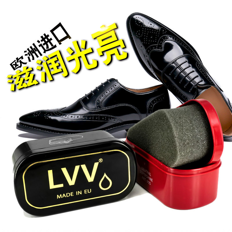 波兰进口lvv懒人鞋刷 速亮鞋擦擦亮 随身携带盒刷 旅行鞋刷