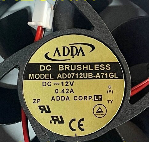 ADDA AD0712UB/HB/XB/MB-A70 A72 A73 A71 A7B A76GP GL 7CM 风扇
