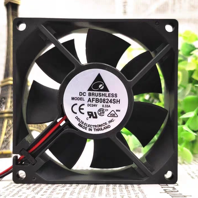 AFB0824SH 全新台达 8025 DC24V 0.33A 8CM厘米 轴流散热风机