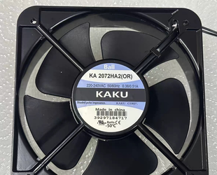 全新KAKU卡固 220V电柜耐高温风扇KA1725HA2 KA2072HA2