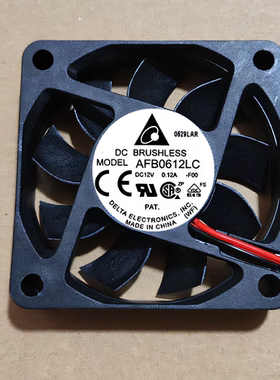 AFB0612LC-F00 三线 DC12V 0.12A 6013 Delta/台达原装风扇风机
