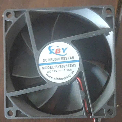 全新 BY802512MS   12V  0.15A  8025 8厘米直流风扇