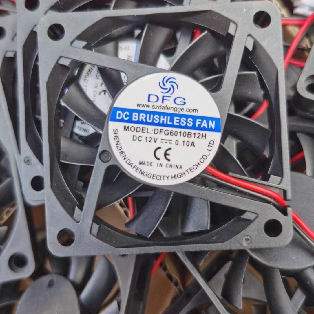 全新DFG6010B12H DC12V 0.10A 超薄静音散热风扇DFG DC无刷风扇