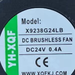 全新YH-XQF X9238G24LB 24V 0.4A 9238电磁炉大风量变频器风扇