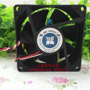 12V 散热风扇 JMC 3线温控 8025 8CM 12HBTL 0825 DATECH 正品 原装
