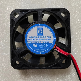 OD4010 MODEL 24MB DC24V 4cm厘米散热风扇 全新ORION 0.09A FANS