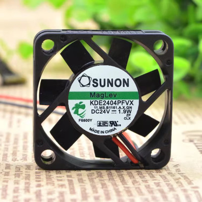 SUNON/建准 KDE2404PFVX 4010 24V 1.9W 4CM 静音 变频器散热风扇