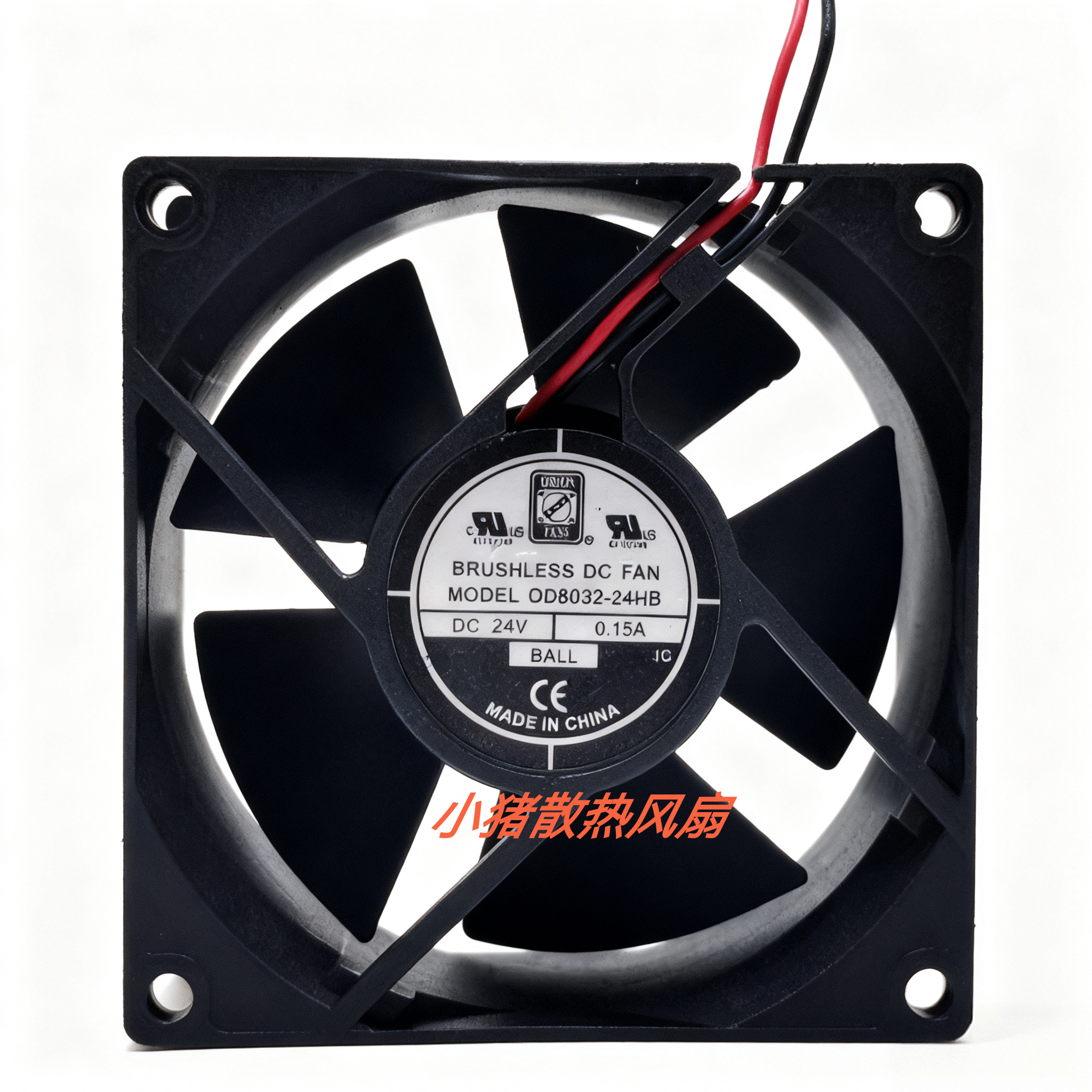 ORIONFANS 8CM 8032 24V 0.15A OD8032-24HB 变频器静音散热风扇