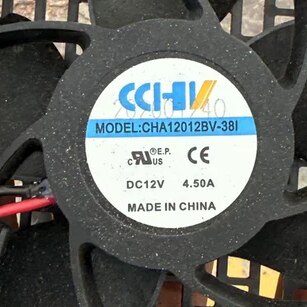 全新CHA12012BV-38I 12V 4.50A 12038 12CM 风扇t100s电池散热箱