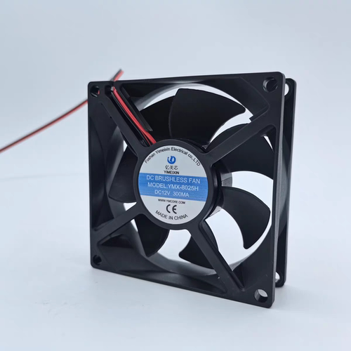 全新亿美芯 YMX-8025H 12V 300MA 80*80*25MM直流风机散热风扇