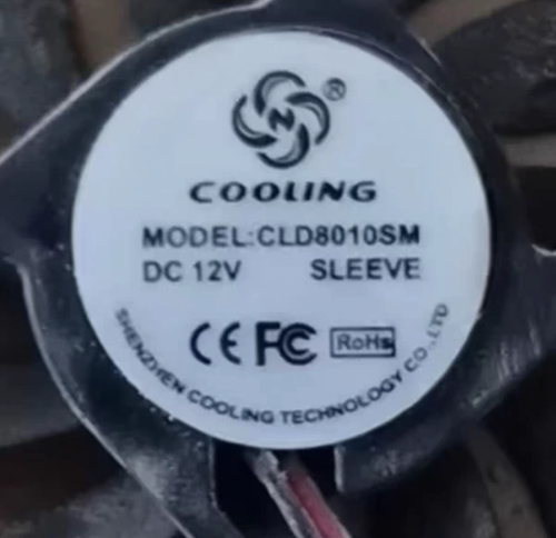 全新 COOLING CLD8010SM 12V 8CM 散热风扇