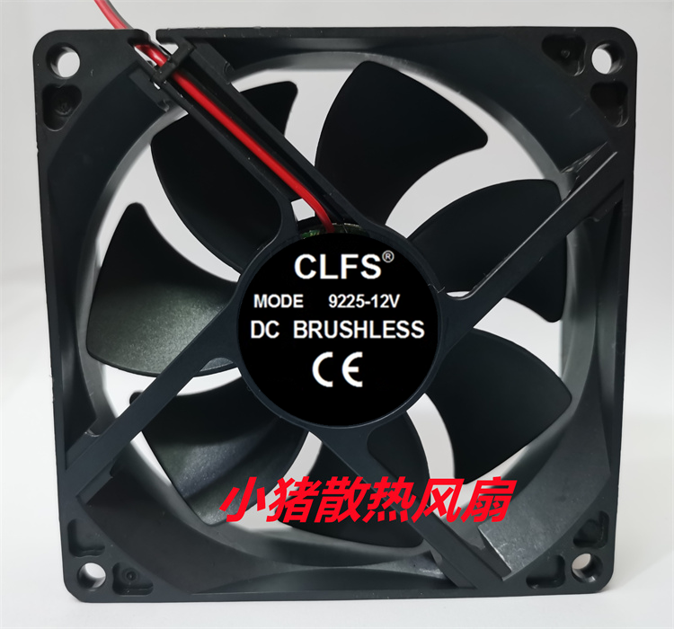 全新 9CM厘米 CLFS MODEL 9225-12V电源机箱变频器散热风扇-封面