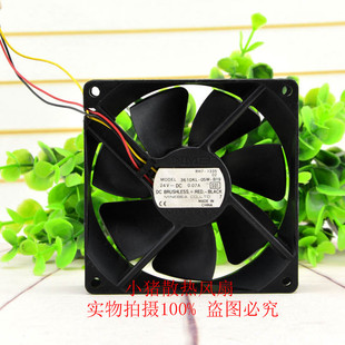 24V 3610KL 05W 原装 变频器 9025 B19 超静音散热风扇9CM 日本NMB