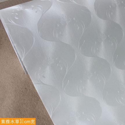 褀讯PVC自粘压纹加厚防水客厅电视背景咖啡色条纹即时贴