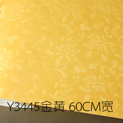 自贴防水 纯色加厚卧房欧式PVC压花纹不透底背景墙翻新贴