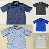 工作服日单 透气快干衣春夏季 男速干网眼运动T恤半袖 翻领排汗短袖