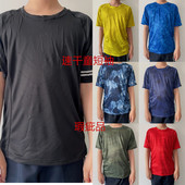 篮球排汗透气跑步半袖 外贸日单男女童户外速干运动短袖 T恤夏季 快