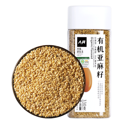 人民有机亚麻籽生的330g种子循环