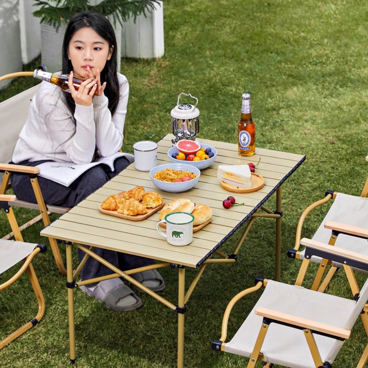 户外春季露营装备蛋卷桌子野餐摆摊家用折叠桌椅折叠桌子,商业/办公家具,商用折叠桌椅/展业桌椅,淘宝优惠券,粉丝福利购,淘宝优惠卷