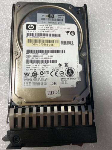 507284-001 HP 安腾 RX2800 I2 300GB 硬盘 493083-001
