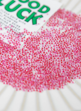 DIY串珠配件透明幻彩米珠2MM十字绣玻璃法式刺绣diy散珠手工制作