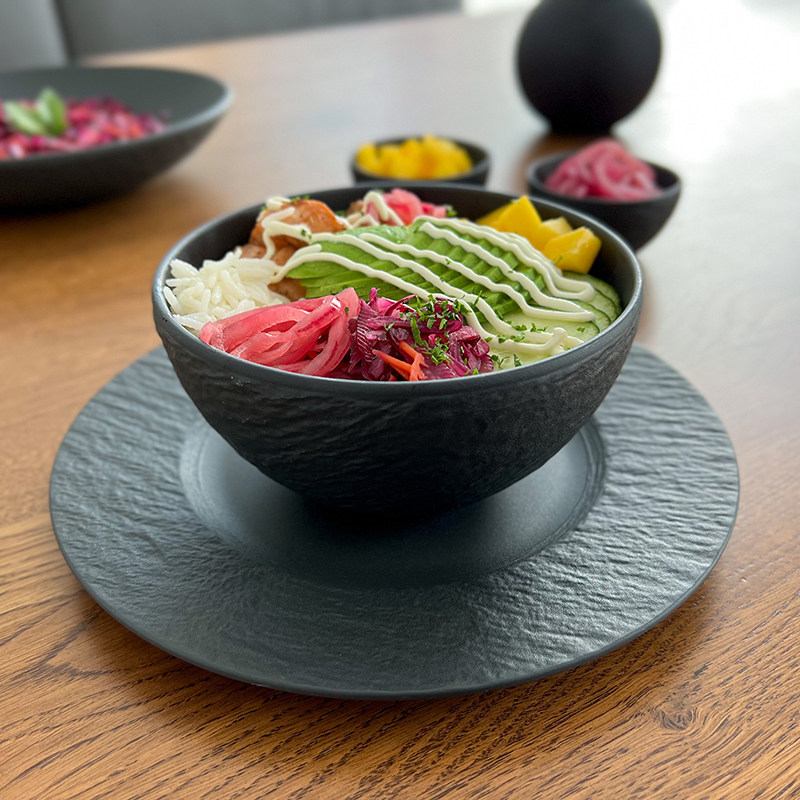 德国唯宝villeroyboch进口陶瓷西餐盘沙拉碗盘子浮雕饭碗汤碗面碗