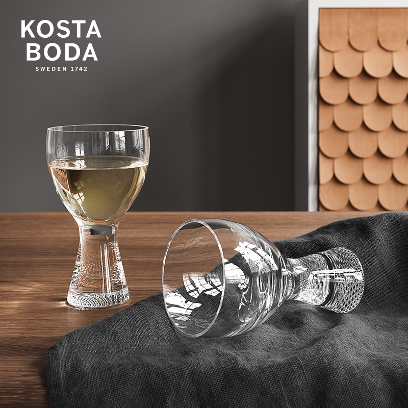 瑞典进口KOSTA BODA水晶杯玻璃果汁杯子LIMELIGHT水杯家用饮料杯 餐饮具 玻璃杯 原图主图