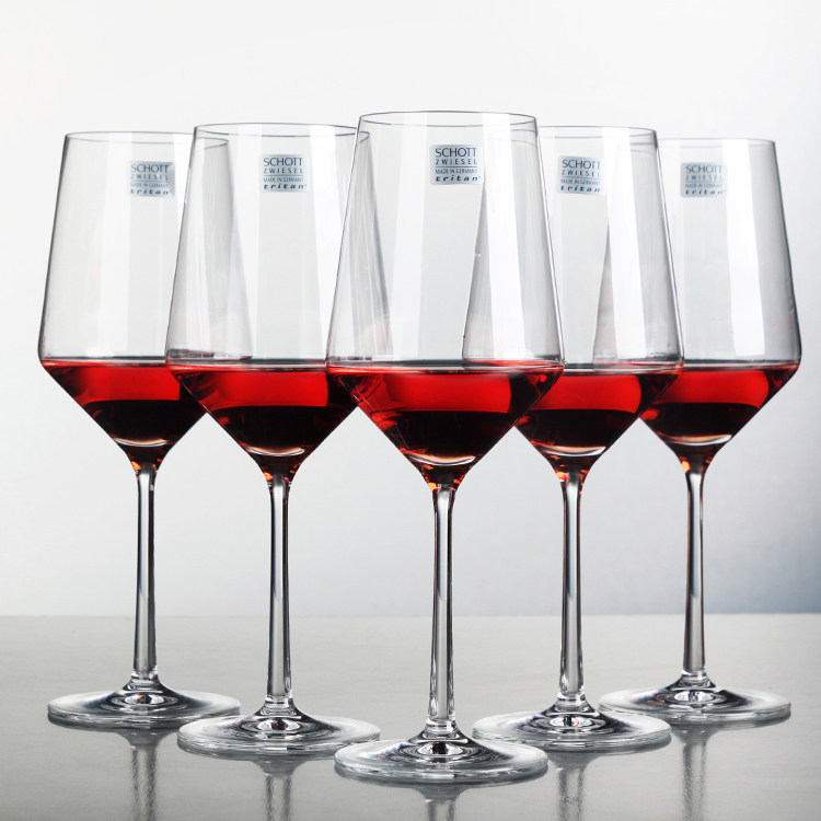 德国进口水晶透明玻璃高脚红酒杯波尔多酒杯勃艮第杯白葡萄酒杯子