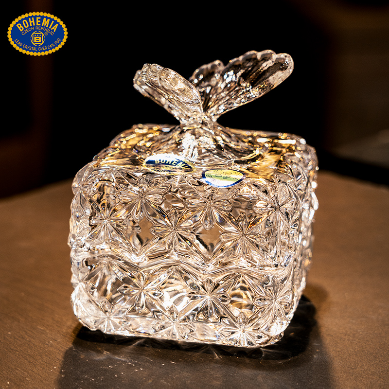 BOHEMIA水晶玻璃捷克欧式糖缸