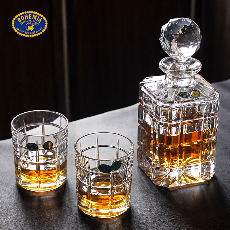 捷克BOHEMIA水晶玻璃酒具套装