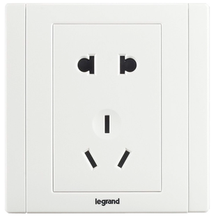 TCL罗格朗银色16a酒店宾馆插卡取电开关面板智能带延时卡灰色16安