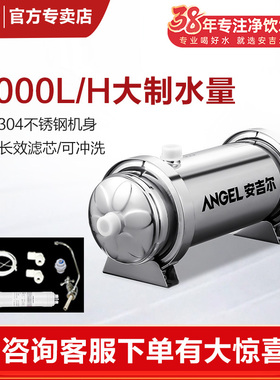 安吉尔净水器家用厨房过滤器不锈钢超滤自来水净饮水机SA-UFS1000