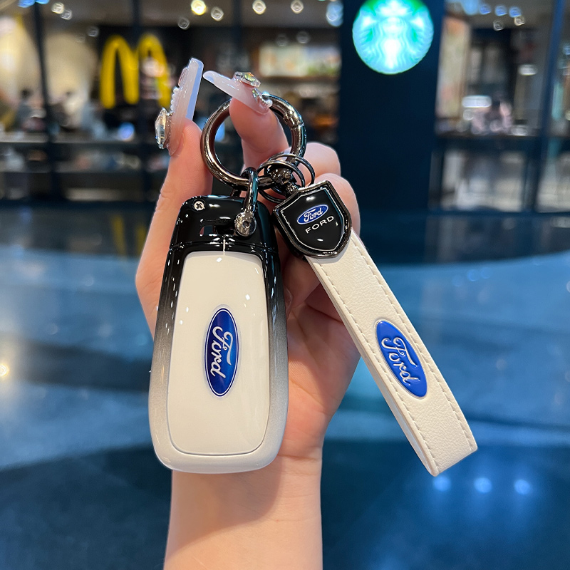 福特福克斯钥匙套蒙迪欧13款锐界福睿斯金牛座翼搏野马男高级壳扣
