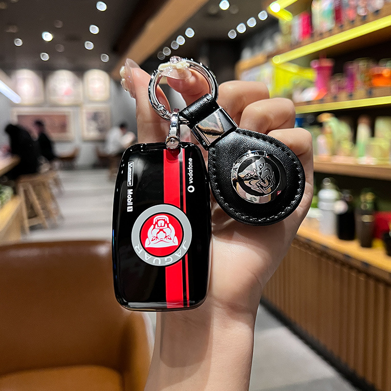 专用捷豹钥匙套XFL车XEL壳XJL女FPACE包XF男XE高档EPACE扣赛道包