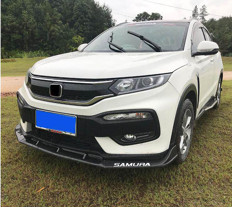 pp塑料15-19款XRV改装前铲小包围16/17/18后唇外观装饰碳纤维尾翼