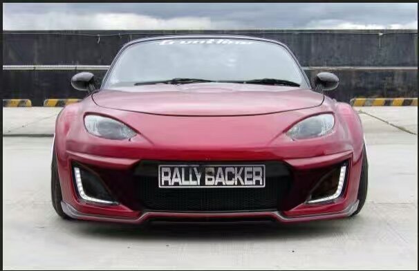 适用于09-11款马自达MX-5改装大包围 MX5改装汽车大包围前保险杠