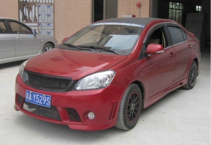 适用于长城腾翼c30改装大包围 c30大前保险杠后唇侧裙加装小尾翼