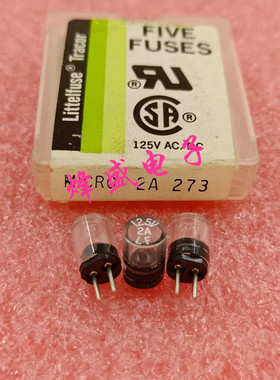 美国力特Littelfuse保险丝 125V 2A LFMX TR3/MICRO 0273001.