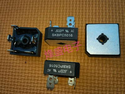 全新正品SKBPC5016电焊机常用三相整流桥 模块50A/1600V桥堆 5脚