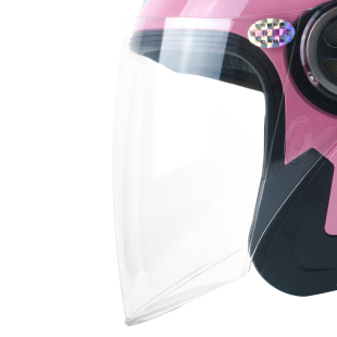 透明茶色防雾镜片623 622原装 野马电动摩托车619 626